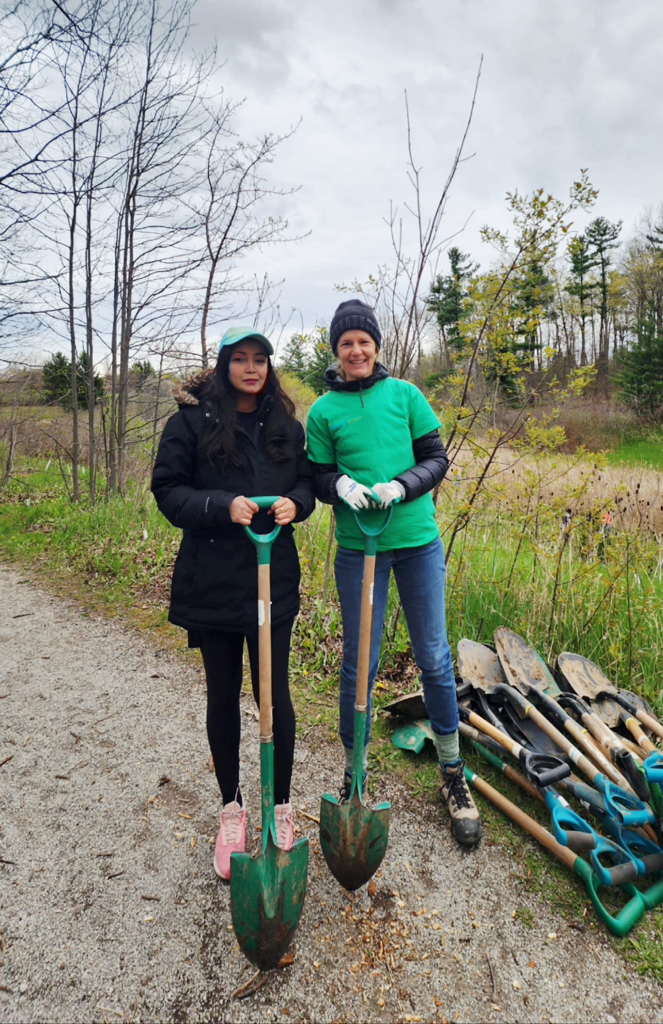 Vandana Giri in the community